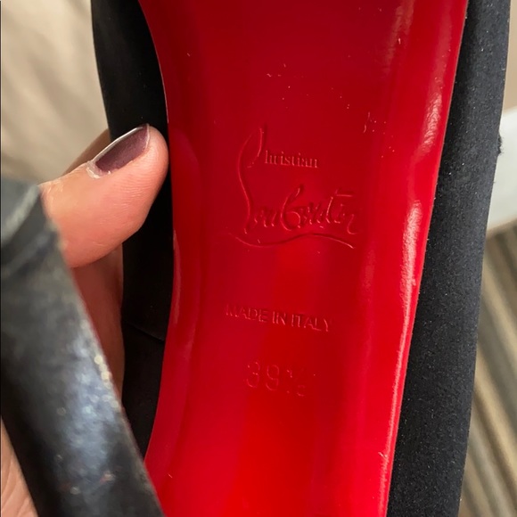 Christian Louboutin Very Prive 120 Crepe Satin - Picture 6 of 6